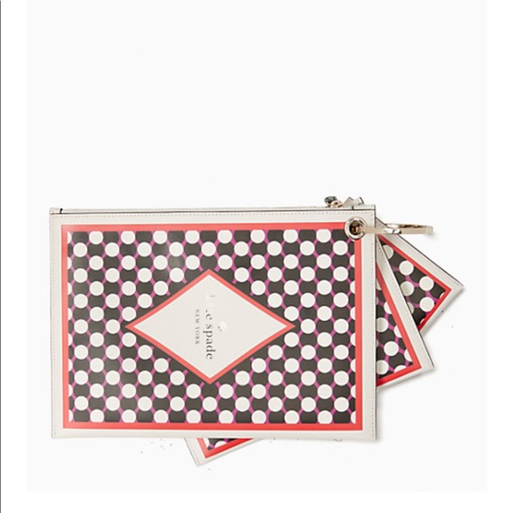 Kate Spade ♠️ 3Ring Pouch Bags - Picture 2 of 16